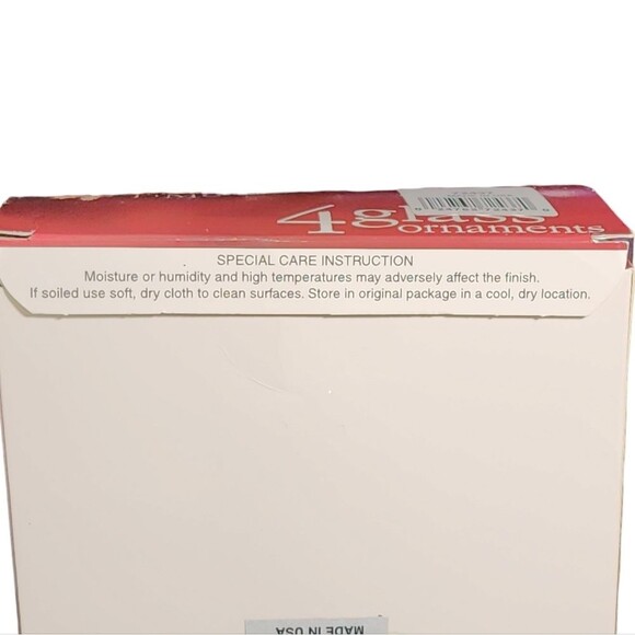 Vintage Christmas By Krebs Holiday Time 4pc Blue Peace Dove Glass Ball Ornaments - Picture 10 of 13